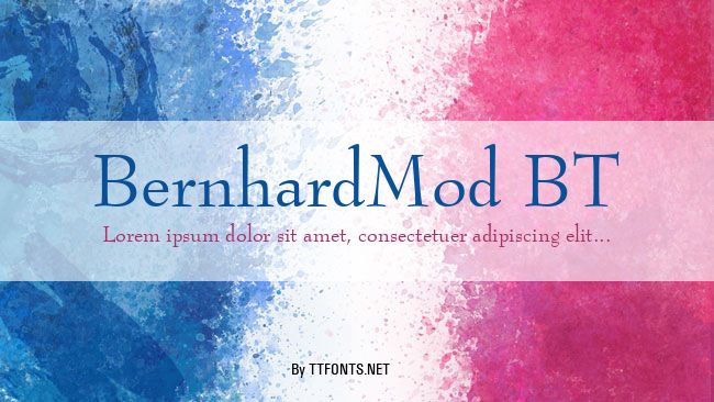 BernhardMod BT example