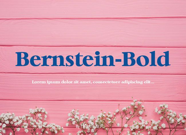 Bernstein-Bold example