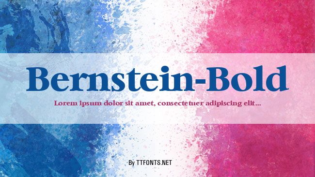 Bernstein-Bold example