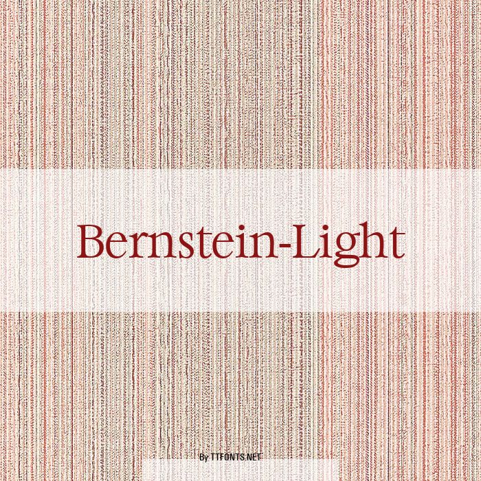 Bernstein-Light example