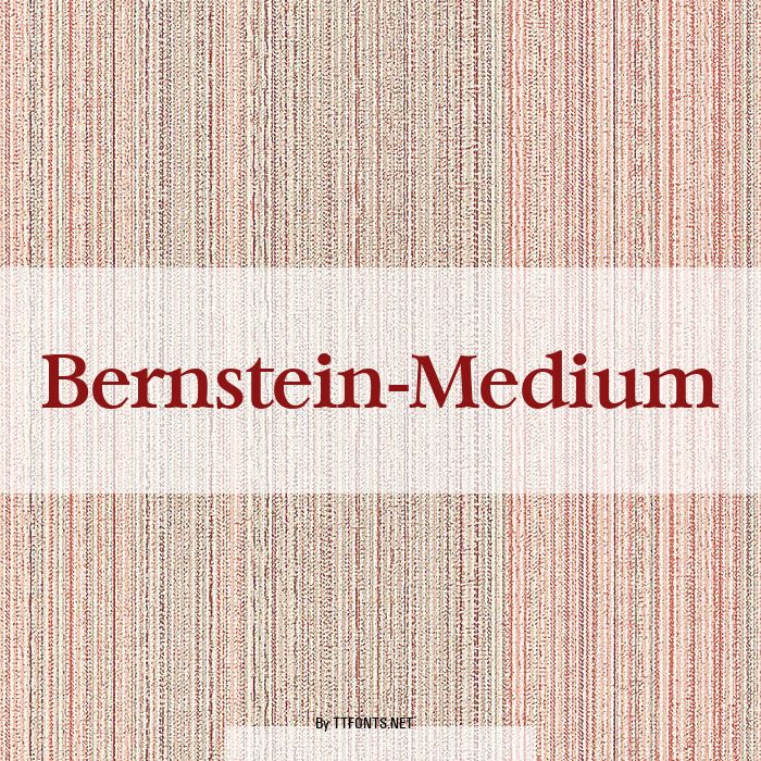 Bernstein-Medium example