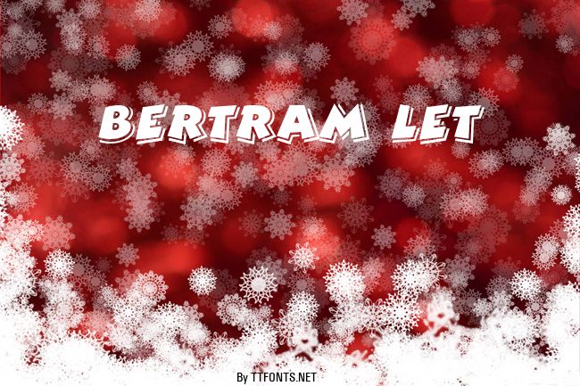 Bertram LET example