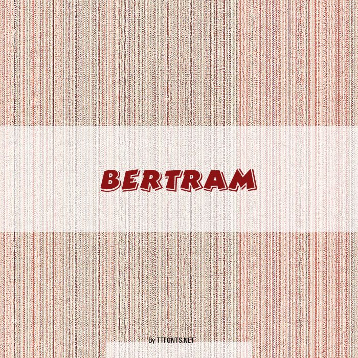 Bertram example