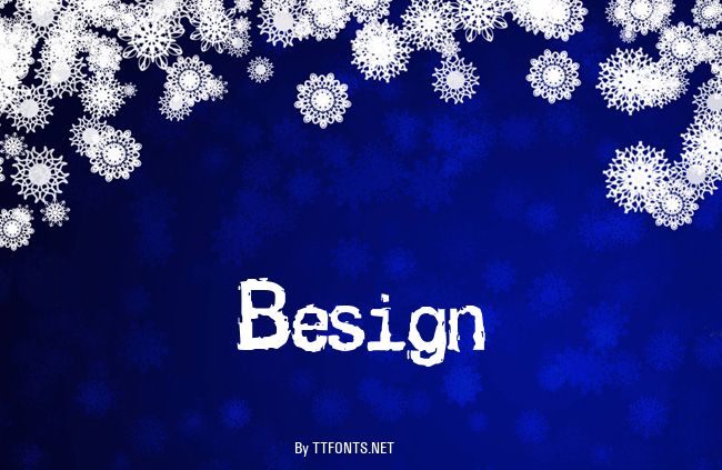 Besign example