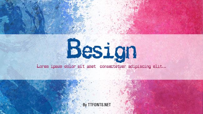Besign example