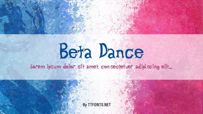 Beta Dance example