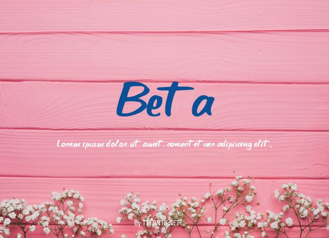 Beta example