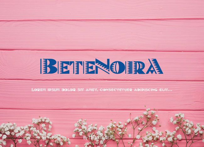 BeteNoirA example