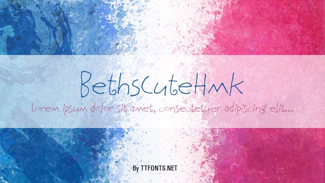 BethsCuteHmk example
