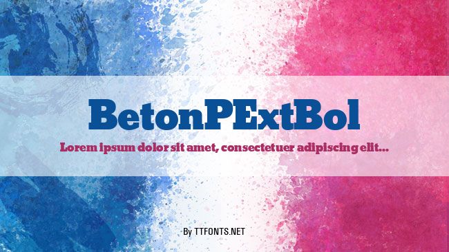 BetonPExtBol example