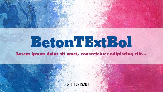 BetonTExtBol example