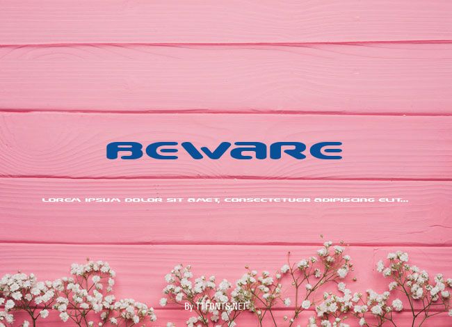 Beware example
