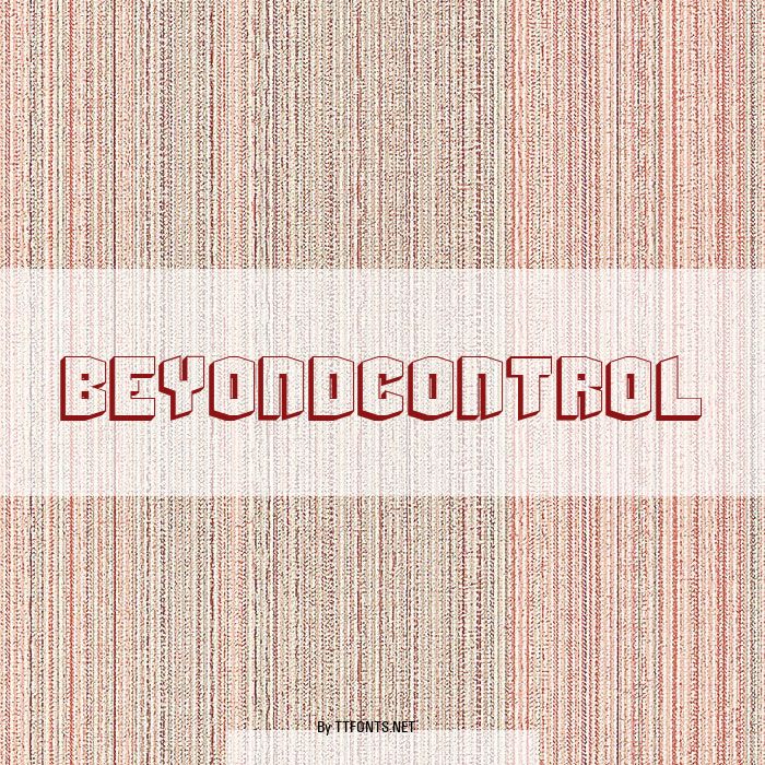BeyondControl example