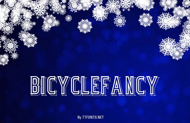 BicycleFancy example