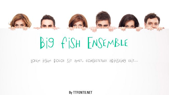 Big Fish Ensemble example