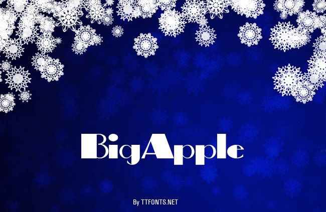 BigApple example