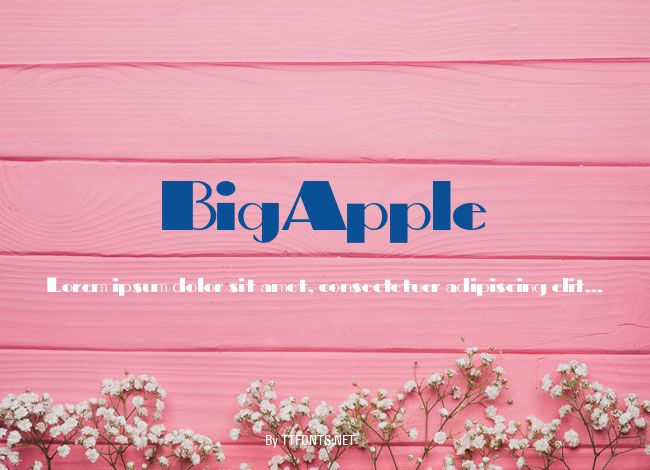 BigApple example