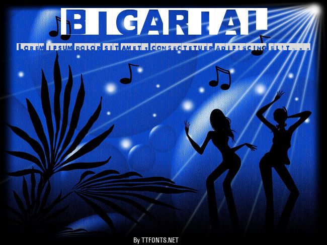BIGARIAL example