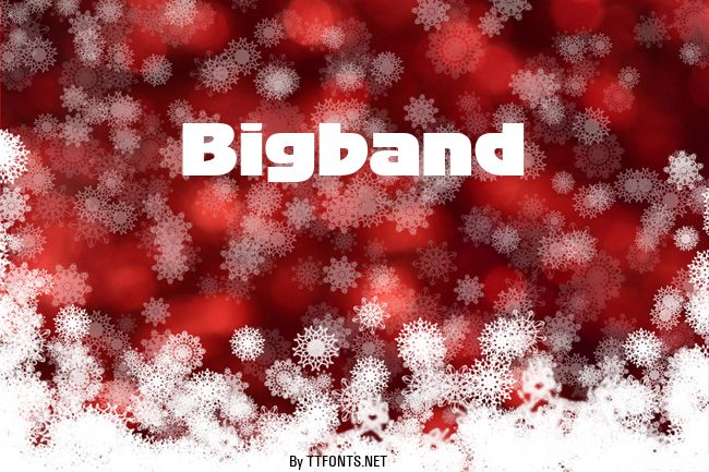 Bigband example