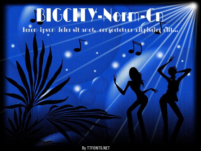 BIGCITY-Norm-Cn example