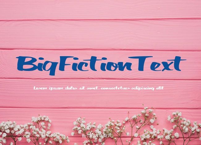 BigFictionText example