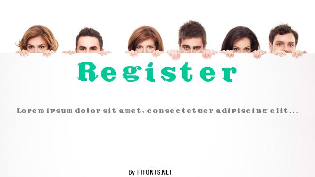 Register example