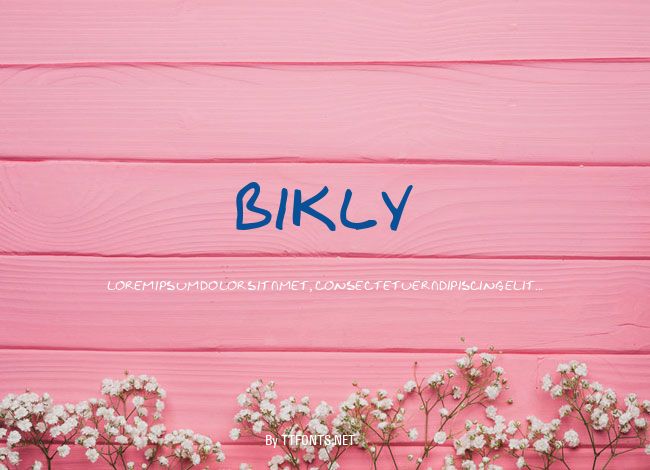 Bikly example