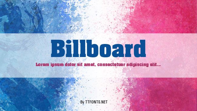 Billboard example