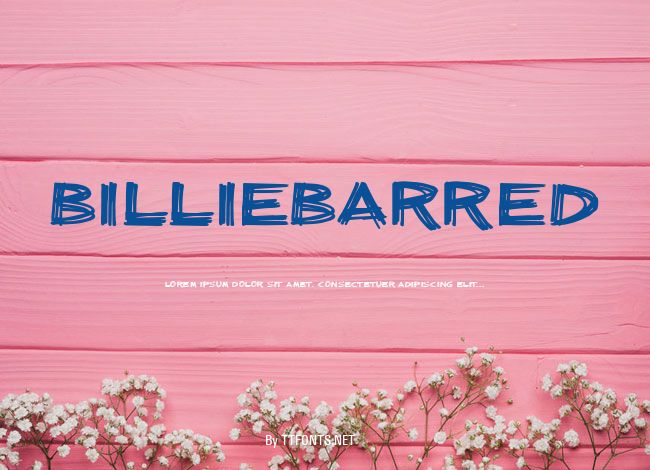 billieBarred example