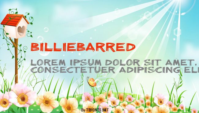billieBarred example