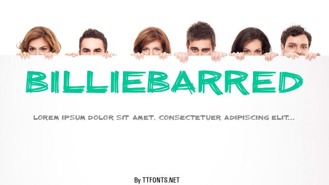 billieBarred example
