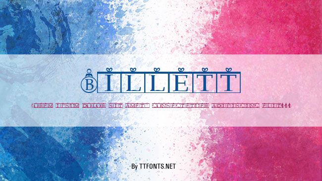Billett example