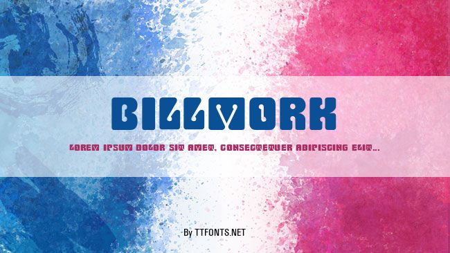Billmork example