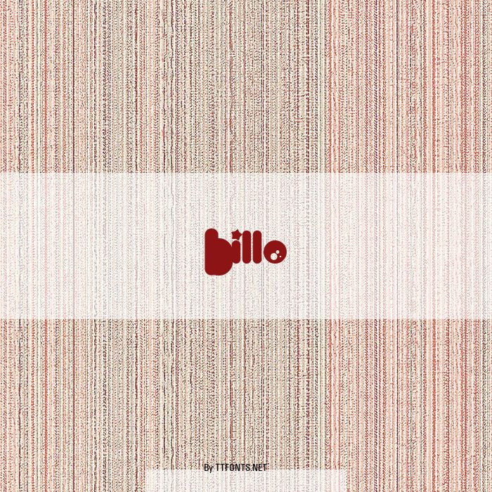 Billo example