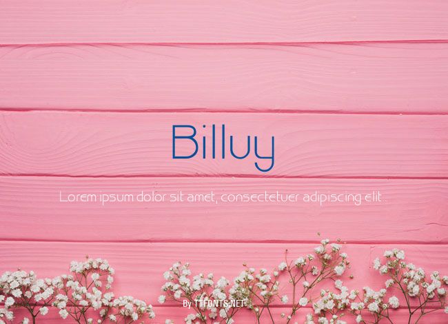 Billuy example