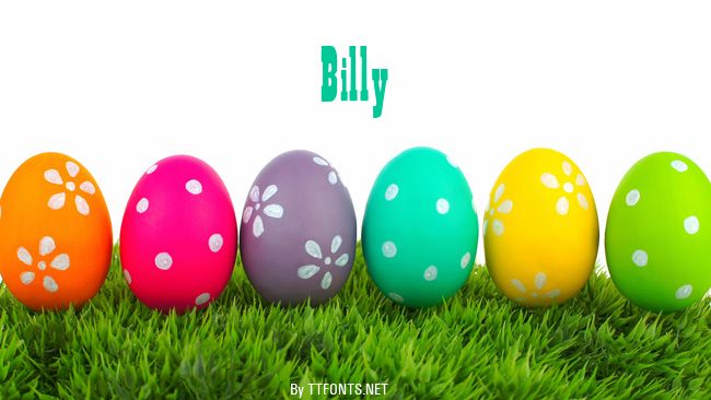 Billy example
