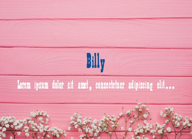 Billy example