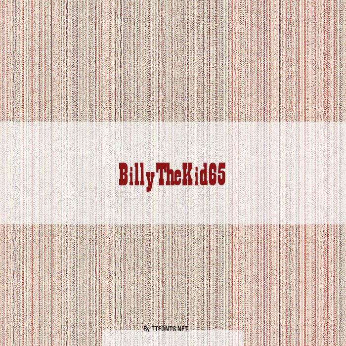 BillyTheKid65 example