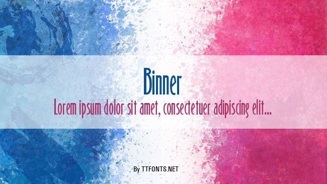 Binner example