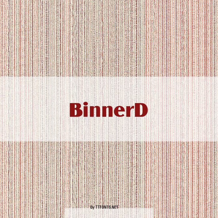 BinnerD example