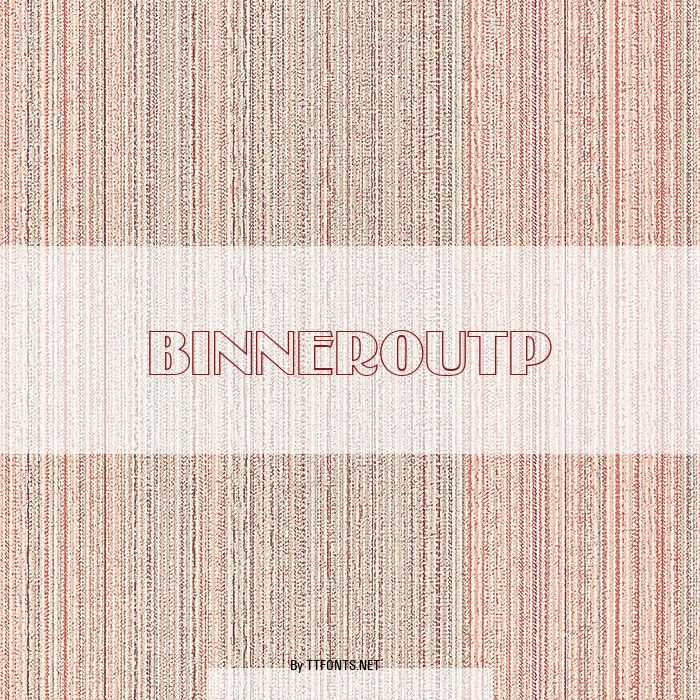 BinnerOutP example