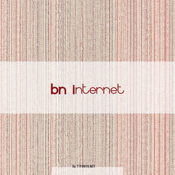 BN Internet example