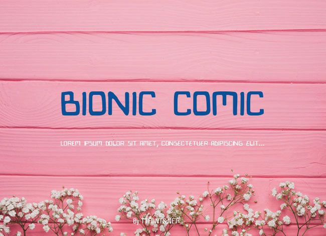 Bionic Comic example