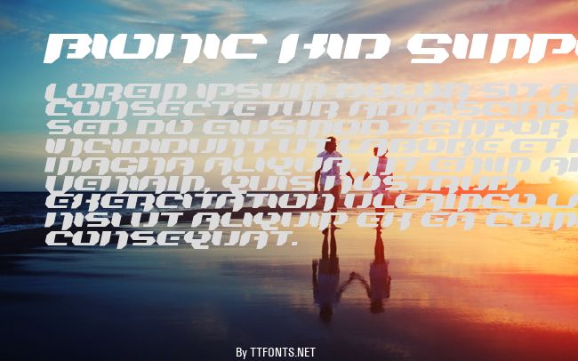 Bionic Kid Simple Slanted example