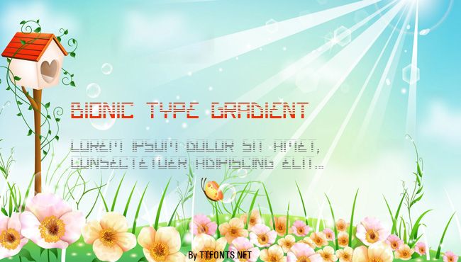 Bionic Type Gradient example