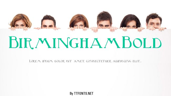 BirminghamBold example