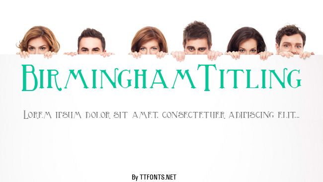 BirminghamTitling example