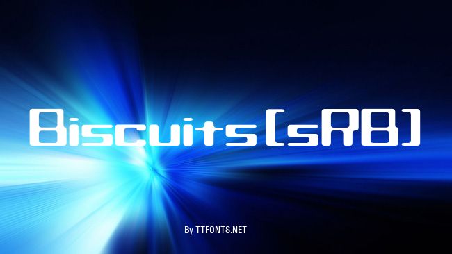Biscuits (sRB) example