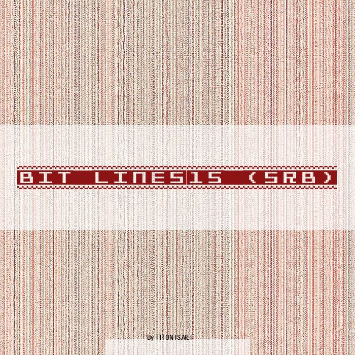 Bit Lines15 (sRB) example