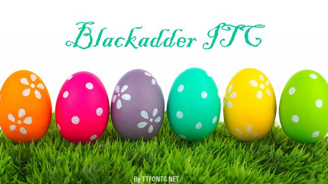 Blackadder ITC example
